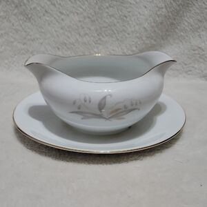 Vintage Kaysons Fine China Golden Rhapsody Gravy Boat